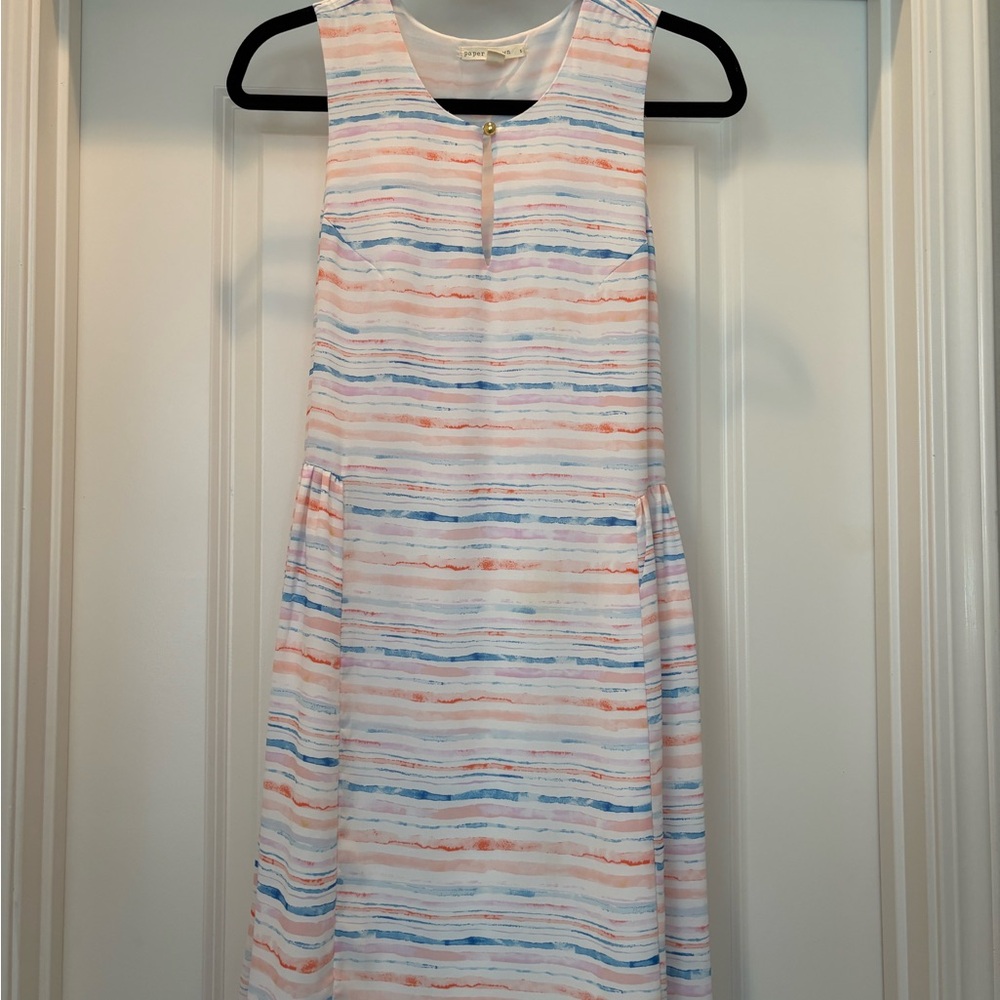 Anthropologie Paper Crown Pastel Dress